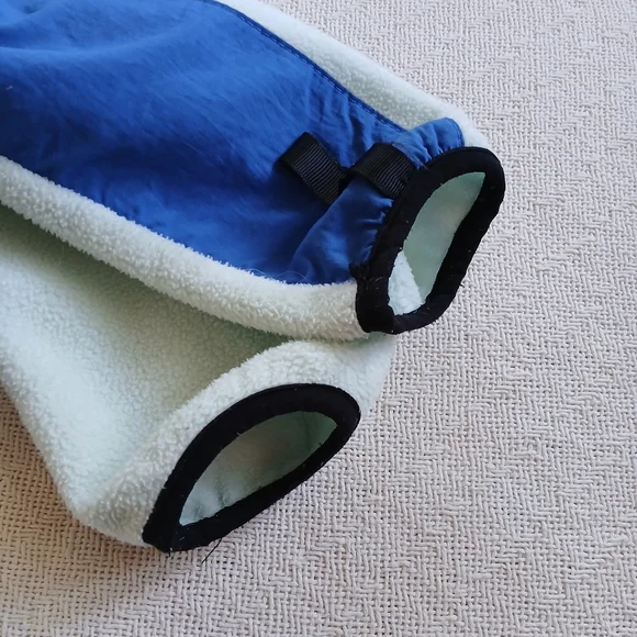 north face ♡ 90s denali blue vintage